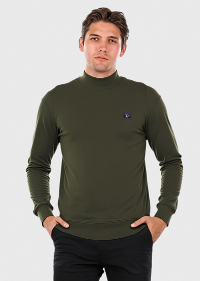 Kristianna khaki men's sweater