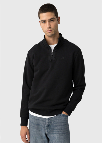 Black zipped sweatshirt 