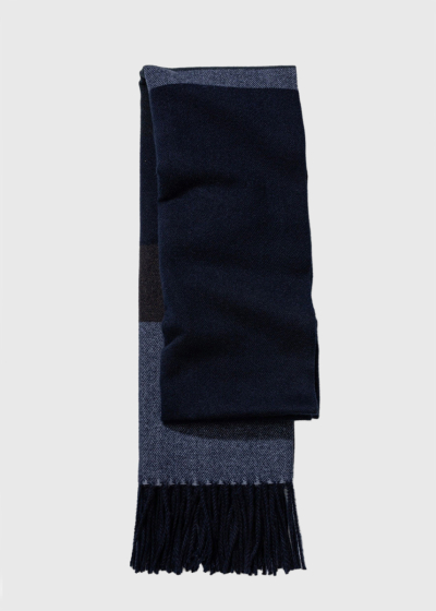 Dark blue scarf