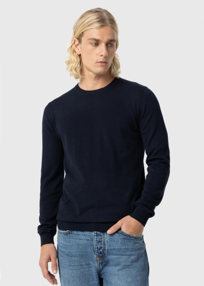 Dark blue men's sweater