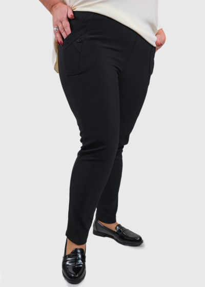 Jeta Plus Size black women's pants with insulation