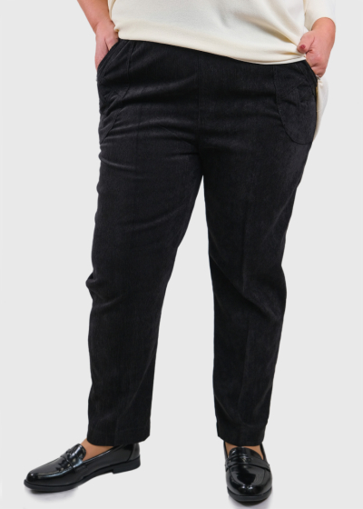 Jarda Lielo izmēru melnas sieviešu bikses