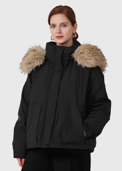 Larbi черная короткая куртка