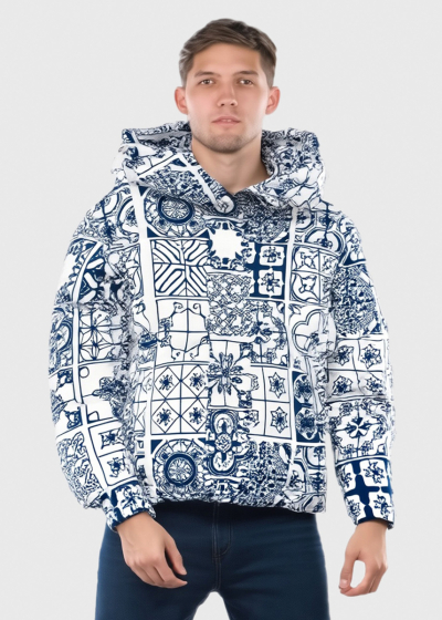 Men's printed jacket