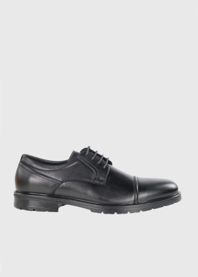 Ersan black lace-up shoes