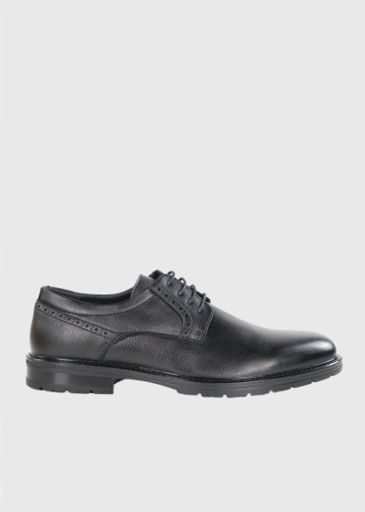 Emrah black lace-up shoes