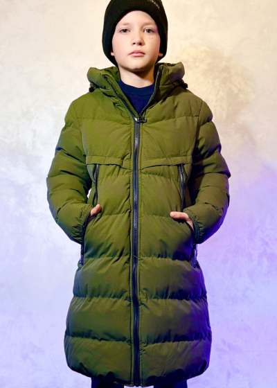 Ewan хаки удлиненная куртка 