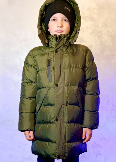 Emir хаки куртка с капюшоном 