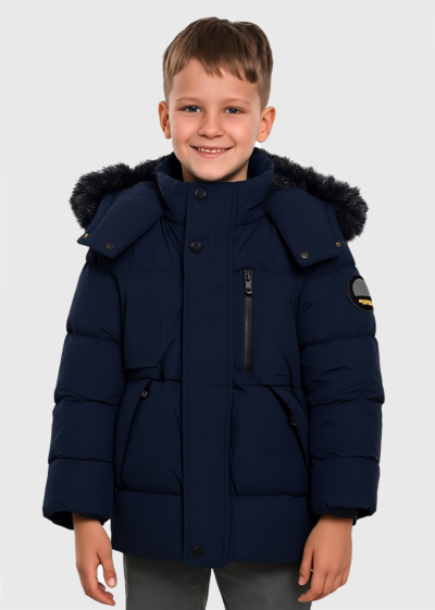 Emrys dark blue jacket with pockets