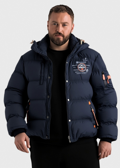 Erdem Lielo izmēru melna jaka 