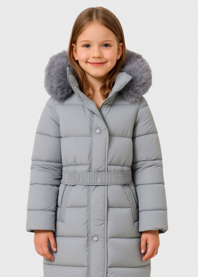 Emily grey longline jacket