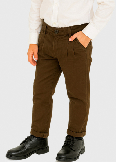 Fil brown pants with pockets