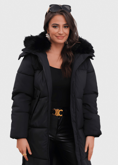 Demetria melna sieviešu jaka