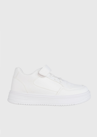 Danel white velcro sneakers