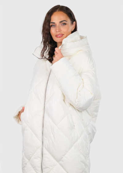 Céline balta sieviešu jaka