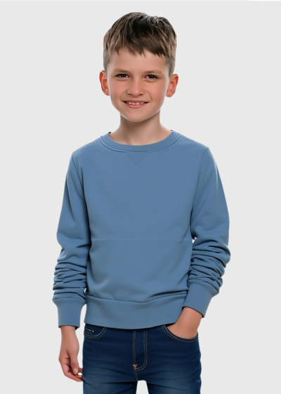 Clement light blue one color sweater