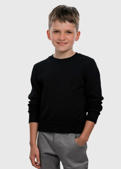 Clement black one color sweater