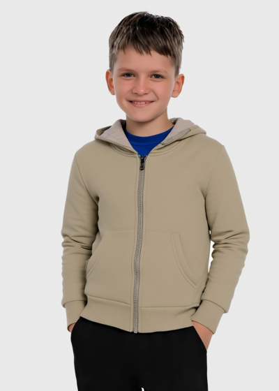 Caspian bēša jaka ar rāvējslēdzēju