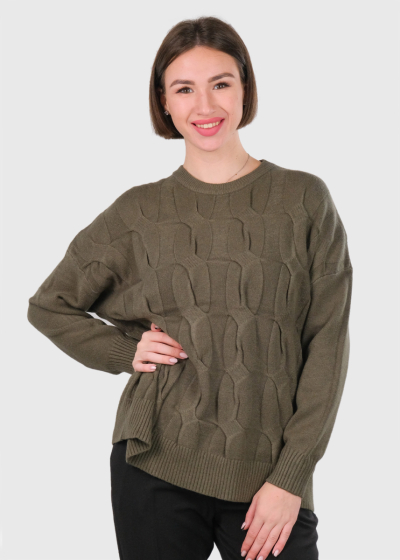 Adalyn khaki warm sweater