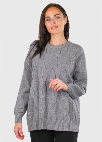 Adalyn grey warm sweater