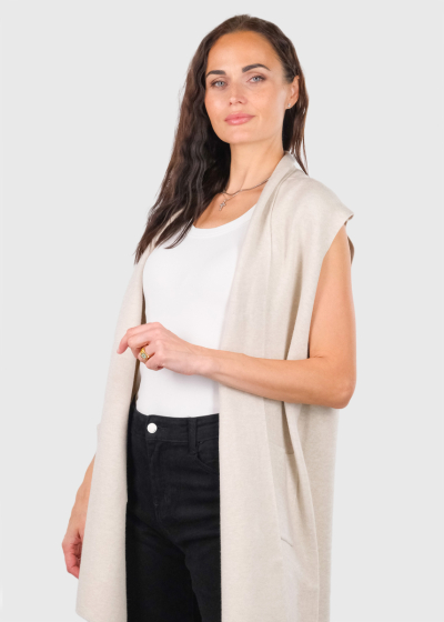 Camilla light beige cardigan