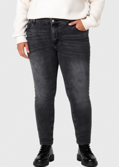 Cassandra dark grey women's jeans