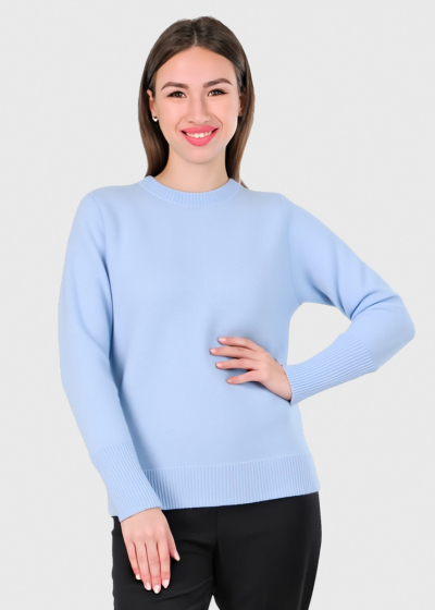 Arina light blue womens sweater