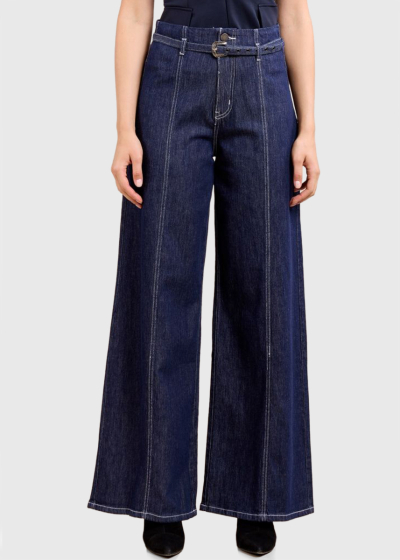 Abby dark blue high-rise jeans