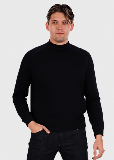 Black men's sweater