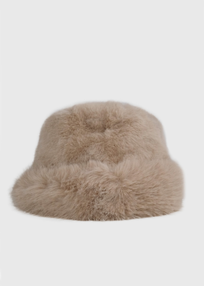 Cass beige winter hat