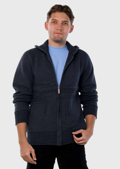 Archy dark grey zipped jacket