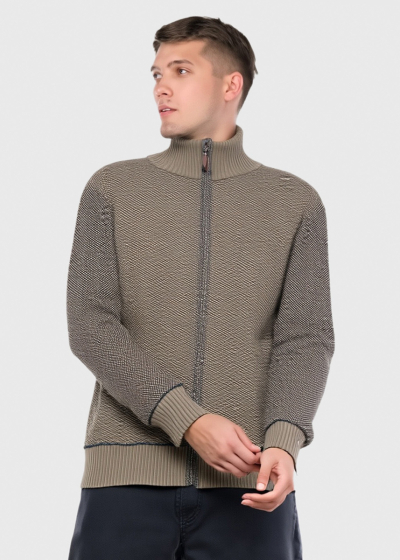 Akmal beige men's jacket