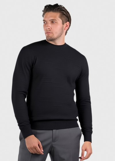 Azur black men's sweater