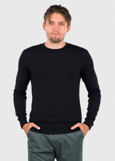 Aller black men's sweater
