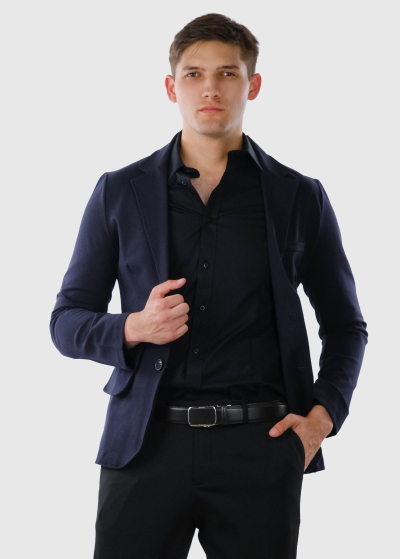 Gervaso dark blue men's blazer