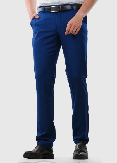 Oliviero Slim Fit темно-синие мужские брюки