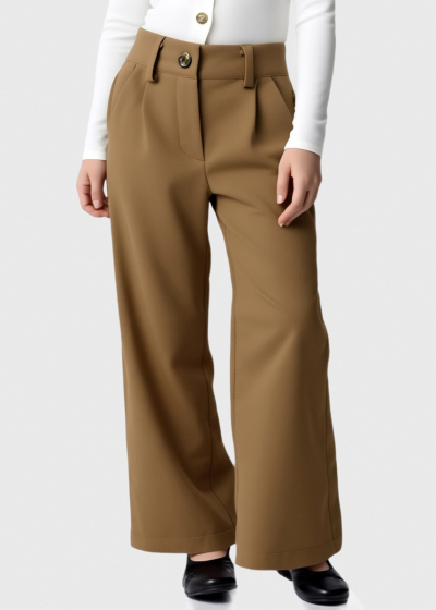 Felicity light brown pants with pockets