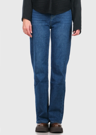 Sam blue high-rise jeans
