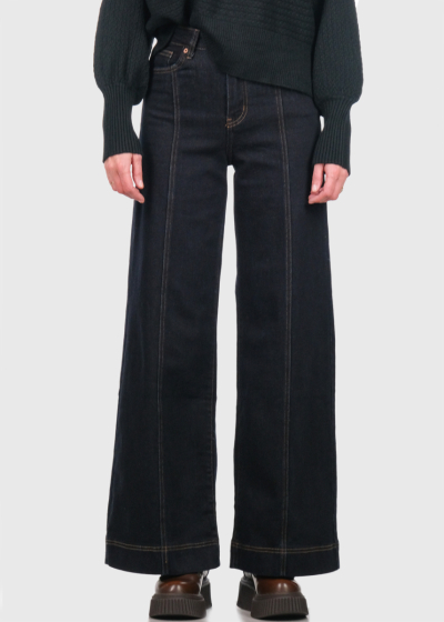 Ruthie dark blue high-rise jeans