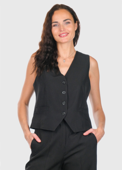 Ray black women's vest