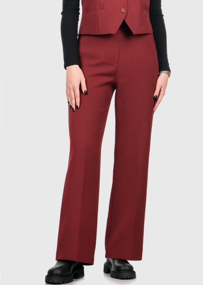 Ray red women's pants