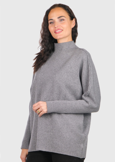 Scar grey women's sweater