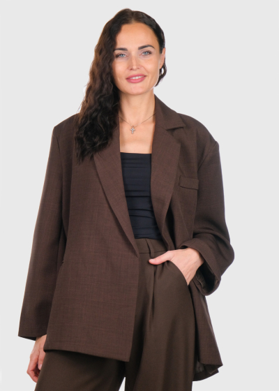 Olli brown women's blazer