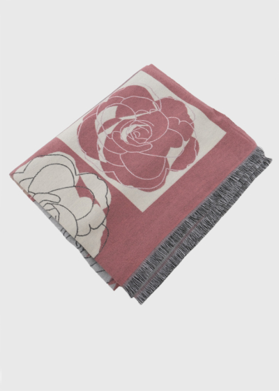 Marilyn pink printed scarf