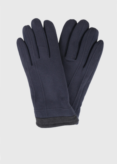 Eugenio dark blue men's gloves