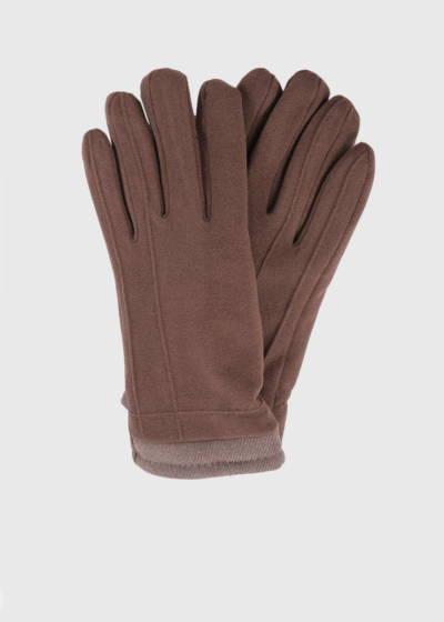 Eugenio brown men's gloves