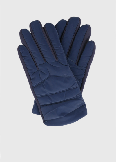 Soleh dark blue gloves