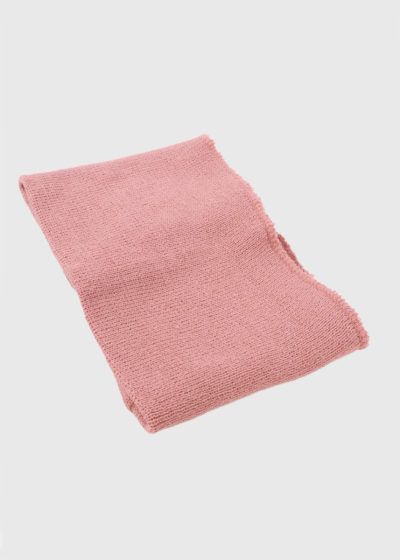 Sim pink one color scarf 