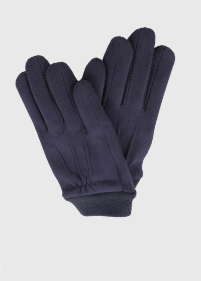 Sasha dark blue warm gloves