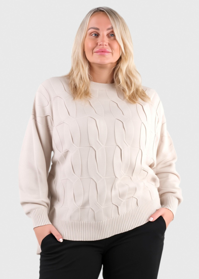 Adalyn beige warm sweater